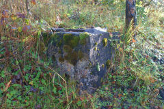 Aerial ropeway pylon foundations, Celynen South Colliery, Abercarn, October 2009
